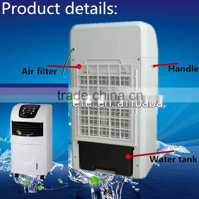 2015 new model portable evaporative air cooler with digital system