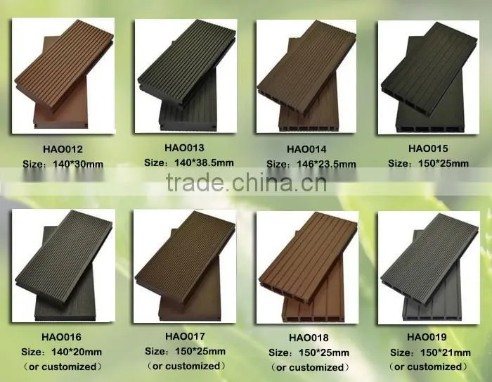 Lodgi wpc decking/waterproof wpc flooring/wpc vinyl flooring