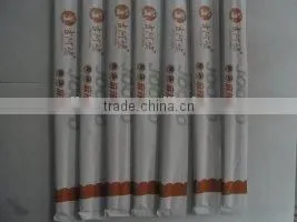 eco-friendly disposable bamboo twin chopsticks with paper packing