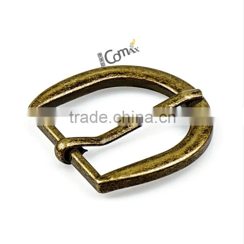 Handbag custom metal pin anti brass belt buckle