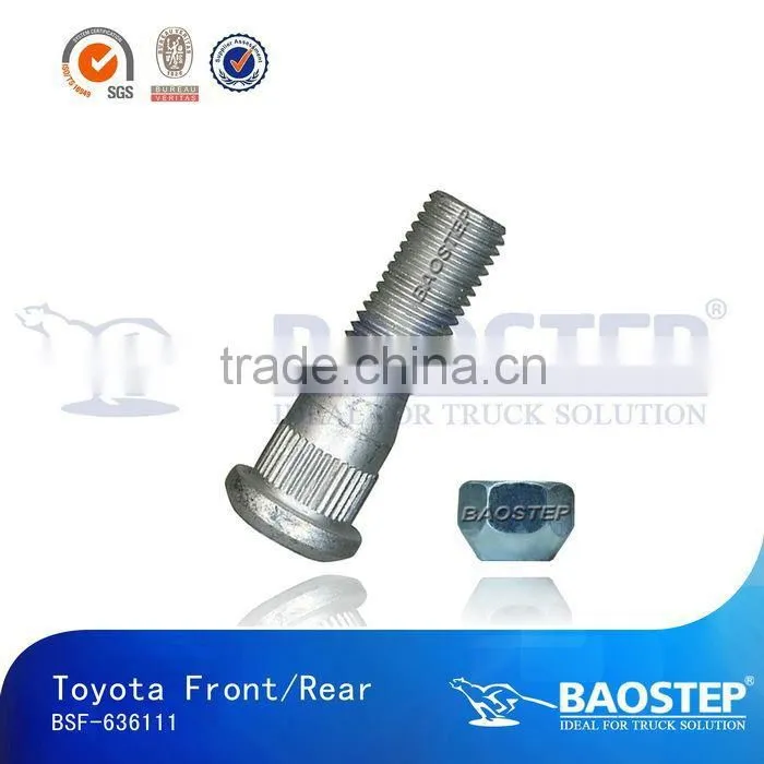 BAOSTEP Oem/Odm Quality Unique Iso Certified Hot Dip Galvanized Bolt And Nut For Toyota
