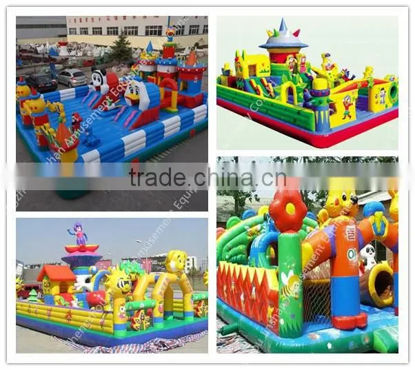 cheap kids jumping inflatable playground prices amusement park bouncy castle 2016