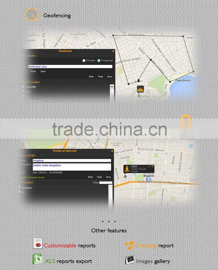 Solar GPS Tracker, rechargeable battery, IP65 case,powerful solar pannel, easy attach, high battery life - Mod HPSOLARexe