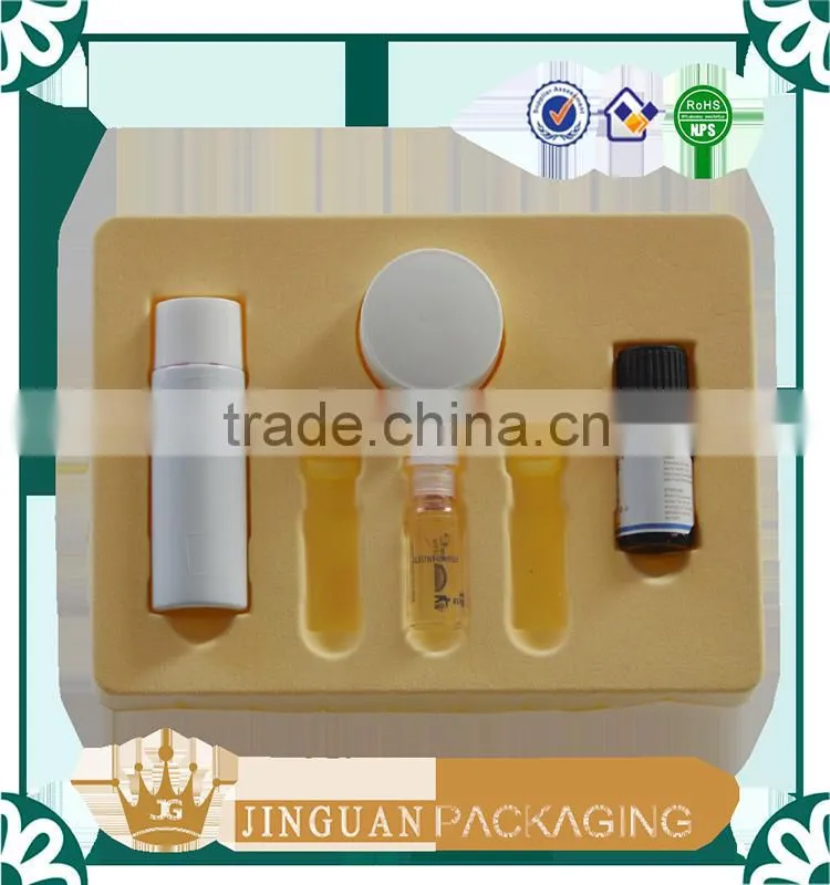 Flocking Blister Tray for Cosmetics, Cosmetics Plastic Blister Tray