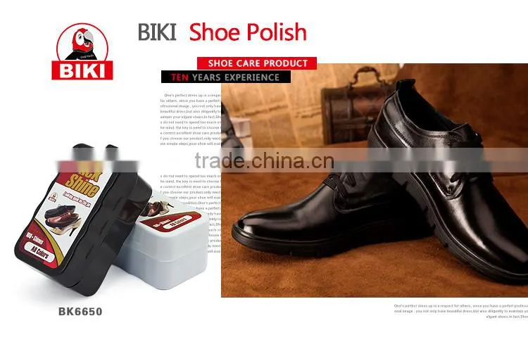 Single Face Quick Shine Instant Wax shoe shine sponge black