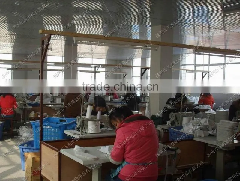 High Quality Velvet EVA Closed Toe Hotel Slipper,Manufacture