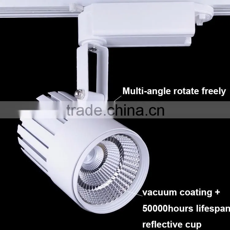Attractive decorative Adjustable Angle aluminum alloy led track spot light