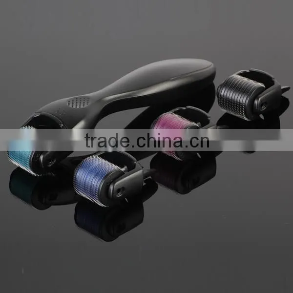 600 pins microneedling derma roller micro needle roller for stretch marks and celullite