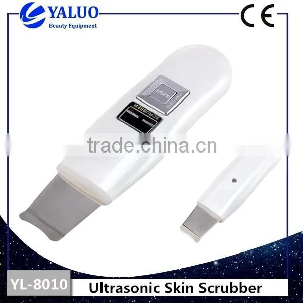 YL-8010 Protable Ultrasonic Skin Scrubber Beauty Machine with ce