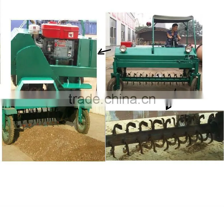 best quality organic fertilizer manure turns mow machine machine//0086-15838061756