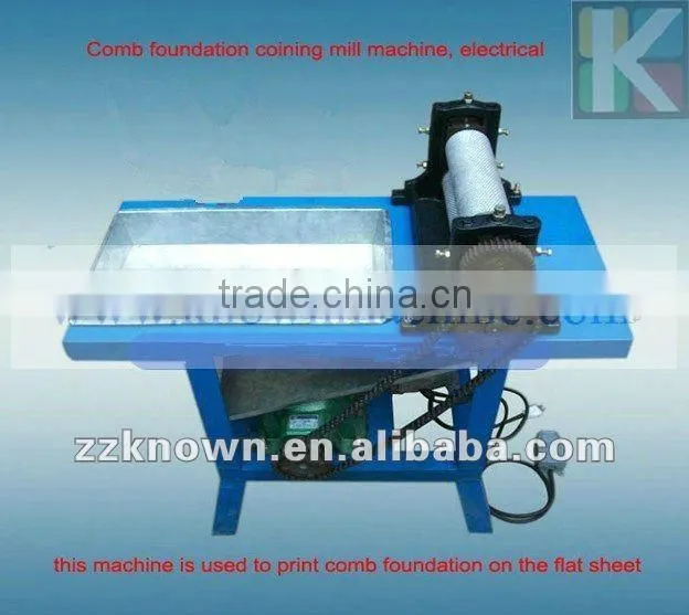 electrical beeswax machine comb foundation machine