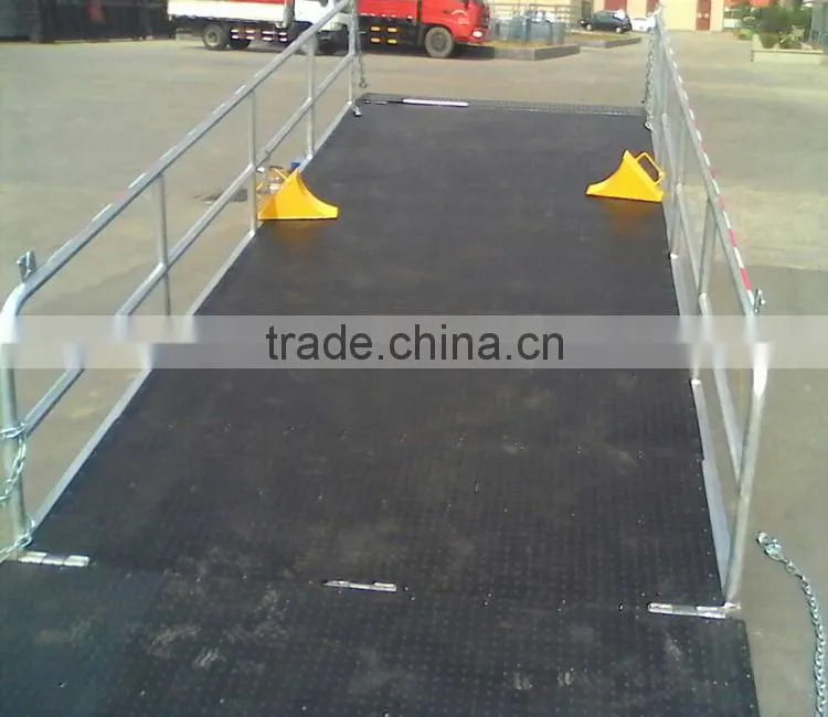 Portable Mobile Light Duty Container Loading Ramp