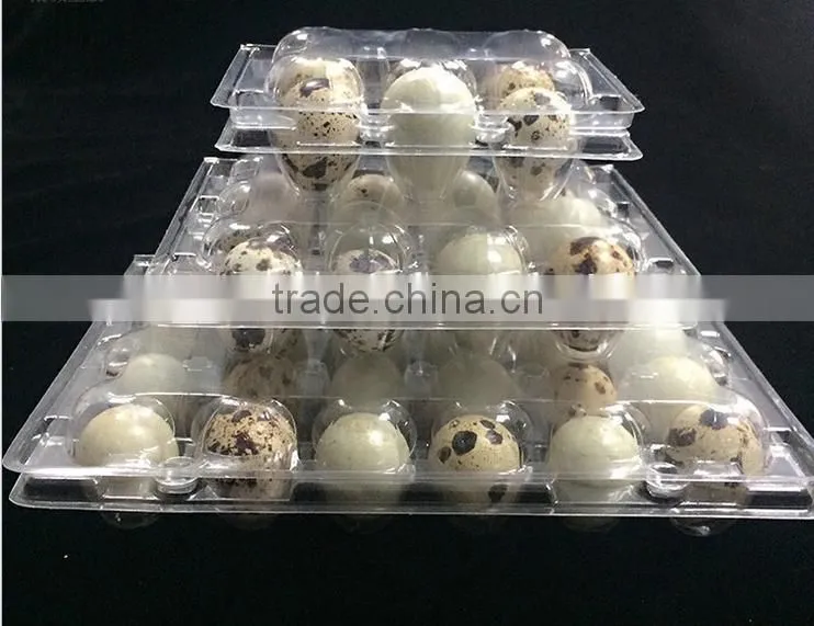 12 hole clear PVC quail egg tray for sale