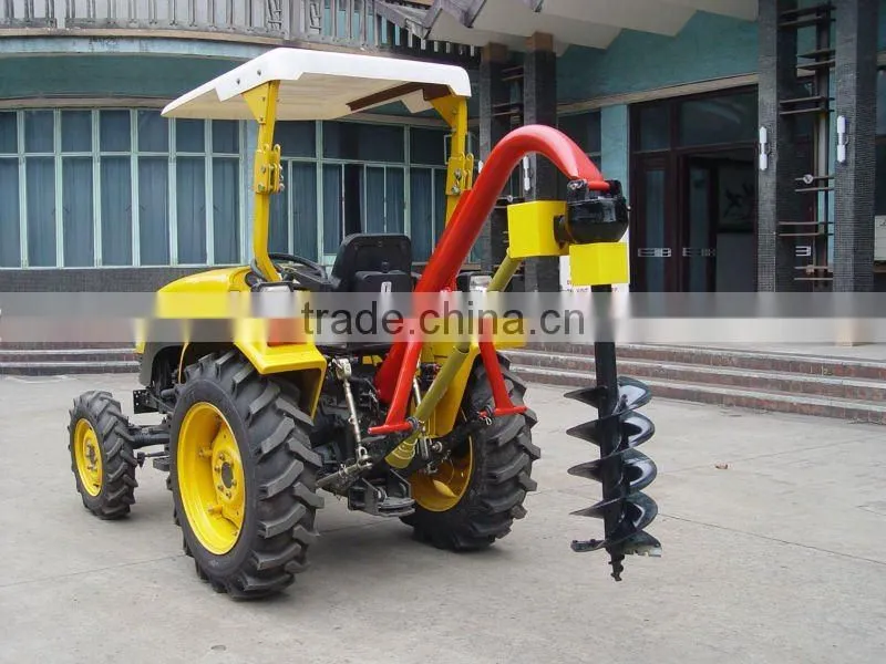post hole digger HD-9, 9''drill diameter auger, PTO shaft with tractor