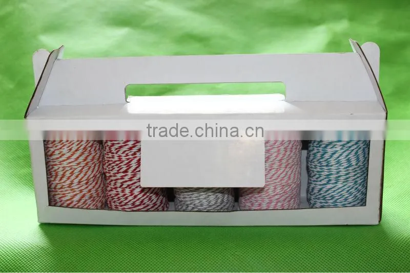 cotton baker twine/mixed colours