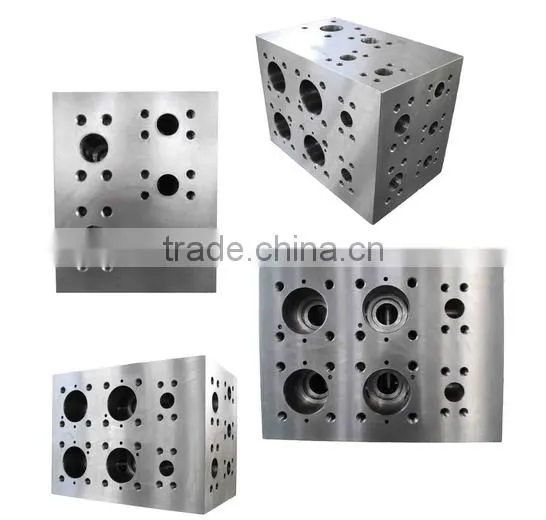 OEM nonstandard hydraulic manifold block