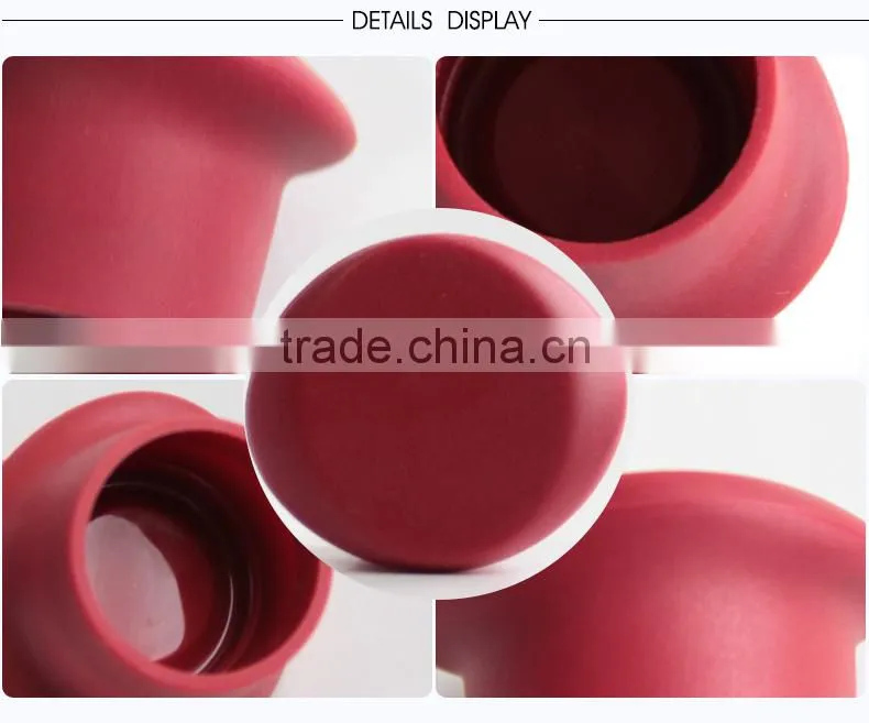 BPA Free Silicone Wine Bottle Stopper Parts