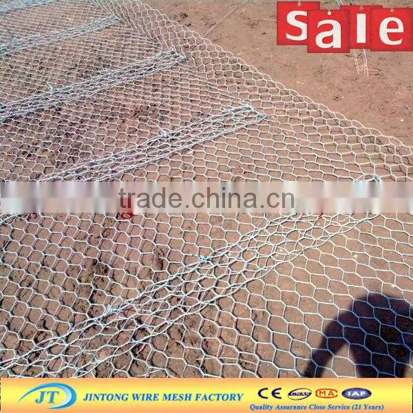 Heavy duty hexagonal wire mesh roll