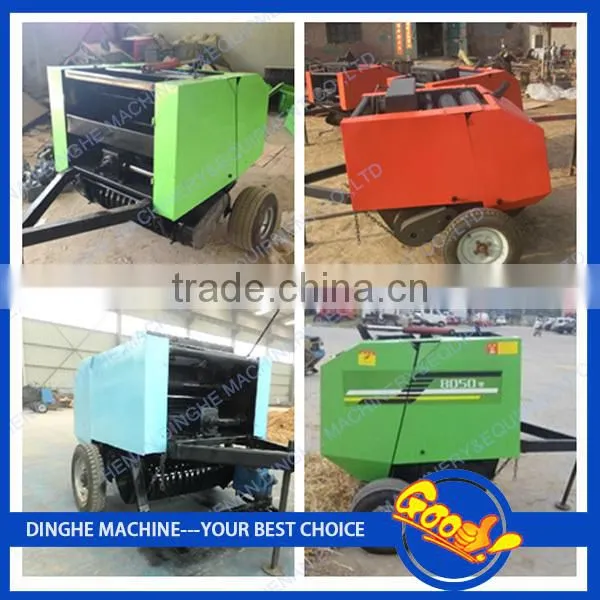 Professional design round baler used mini round baler machine for sale
