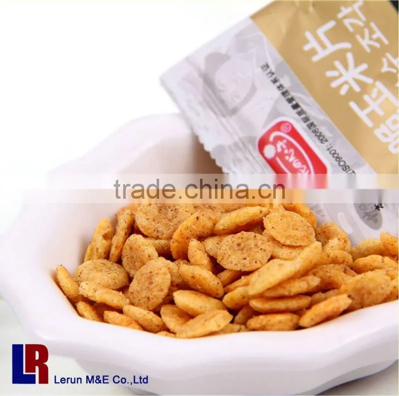 Double-screw extruder honey corn flakes machine