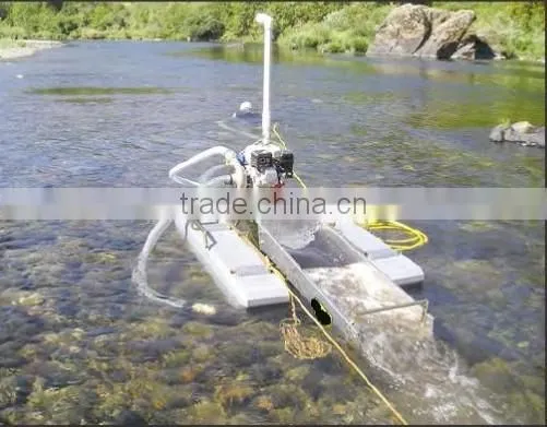 China Small Gold Dredging Machine For Gold Panning