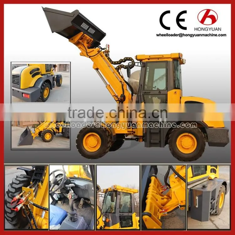 Hydrolic compact wheel loader ,telescopic arm