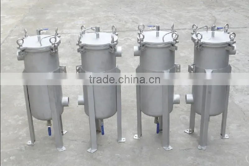 Stainless steel bag type filter