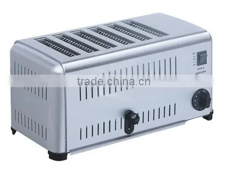 Hot sale 6 Pieces Grill Bread Toaster for home use(ZQW-6)