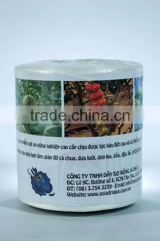 Tomato twine for Florida Weave cultivation