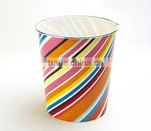 hot sale Home use colorful plastic trash bin