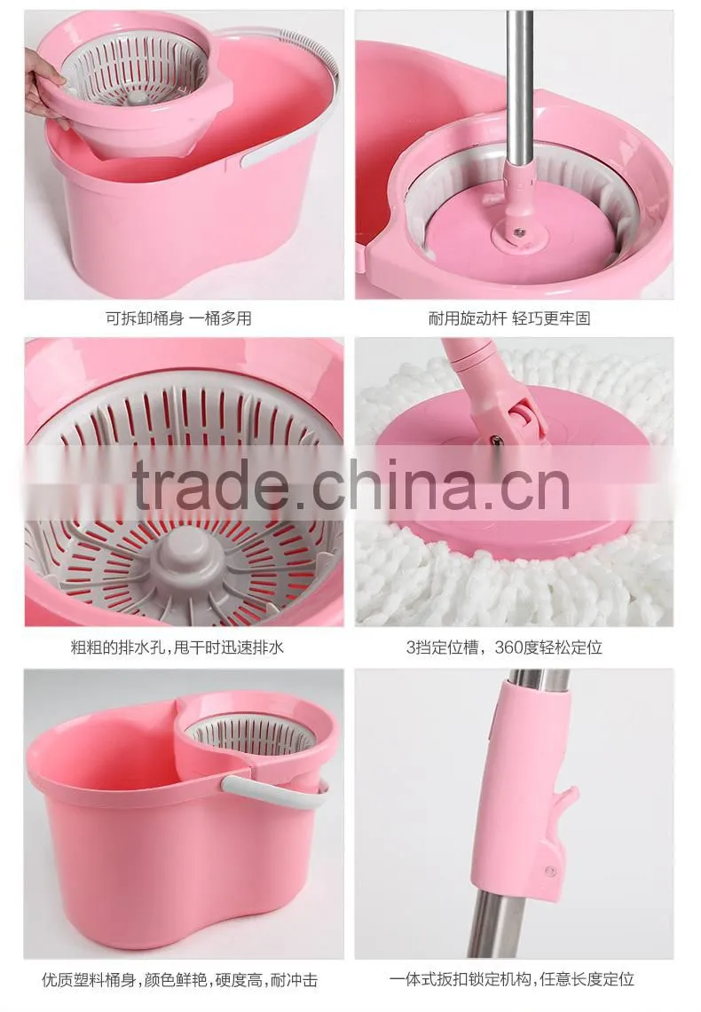 Vivinature easy mop and spin mop with separate bucket functional