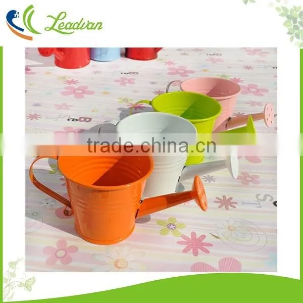 Cheap small garden kids metal decorative watering can