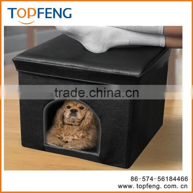 Pet house ottoman , dog and cat folding ottoman , pet ottoman