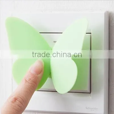 Wholesale Stock Colorful Butterfly Shaped Door And Window Handle 2pcs/pack