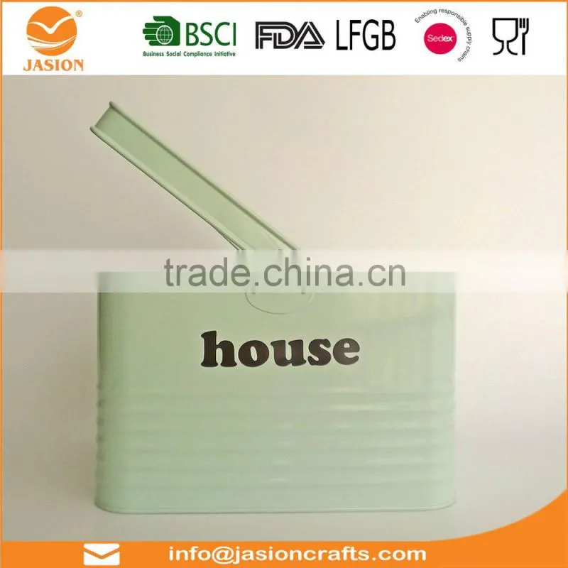 Powder coated Metal Home Cleaning Dustpan and Stiff Hand Brush Set