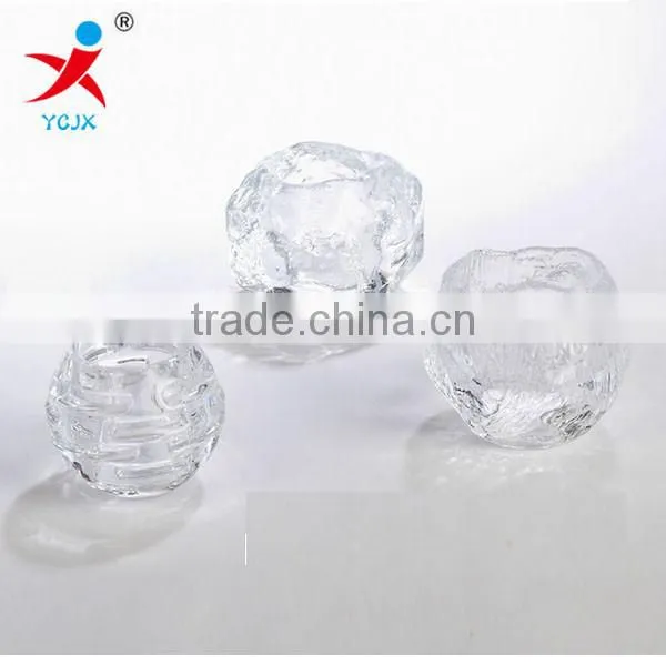 Direct selling wholesale/color pressed glass chimney