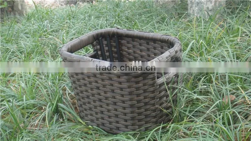 Aluminum Outdoor Furniture Waterproof Rattan Basket Storage Boxs