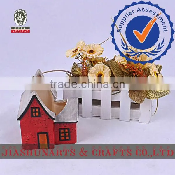 Red house Ceramic Pen Case
