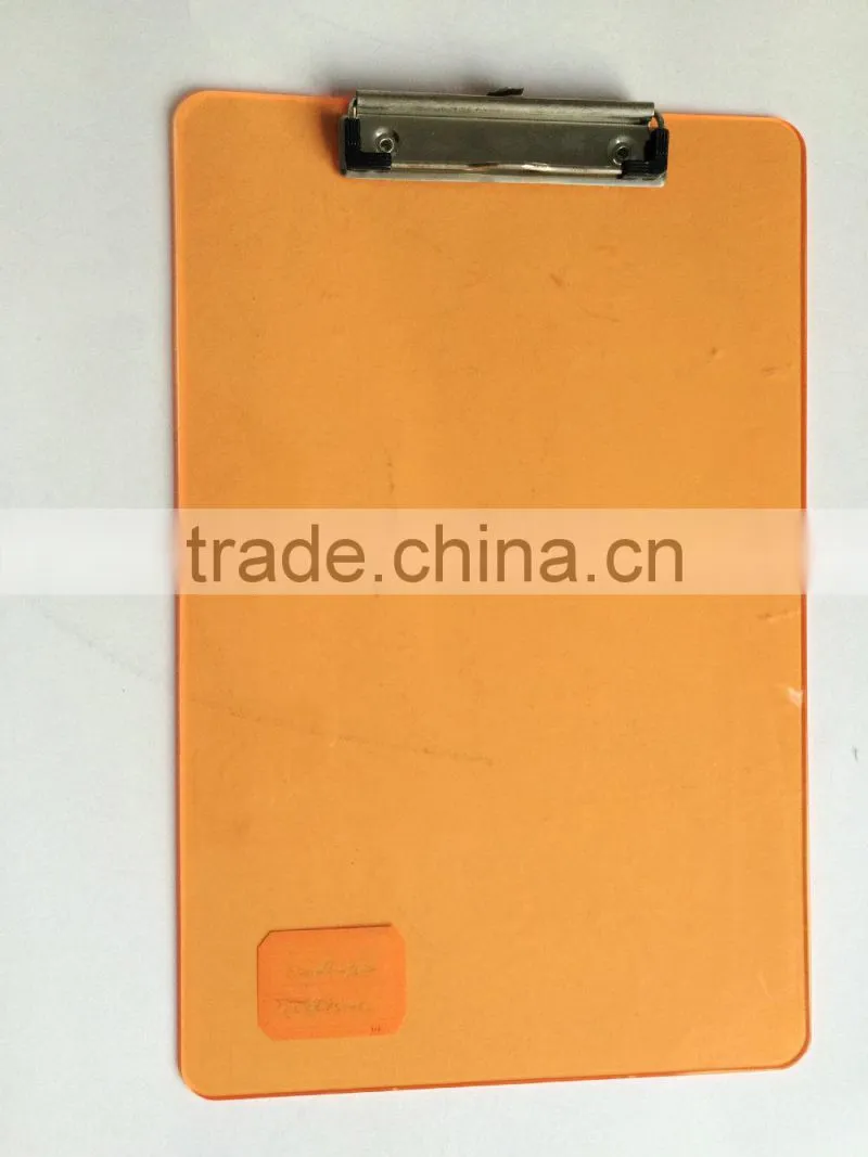 Sales promotion good quality custom design oem plastic clipboard with nice printing