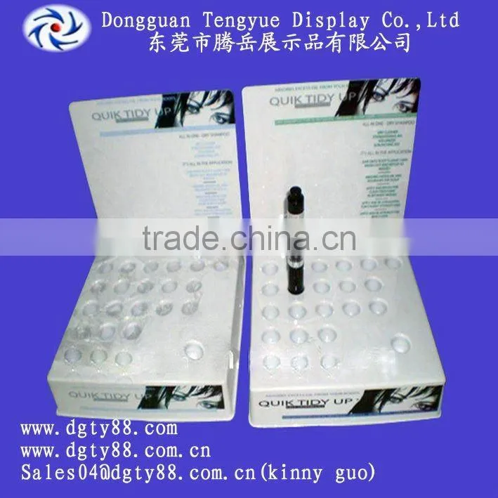 plastic tray,vacuum forming ,plastic display for cosmetic