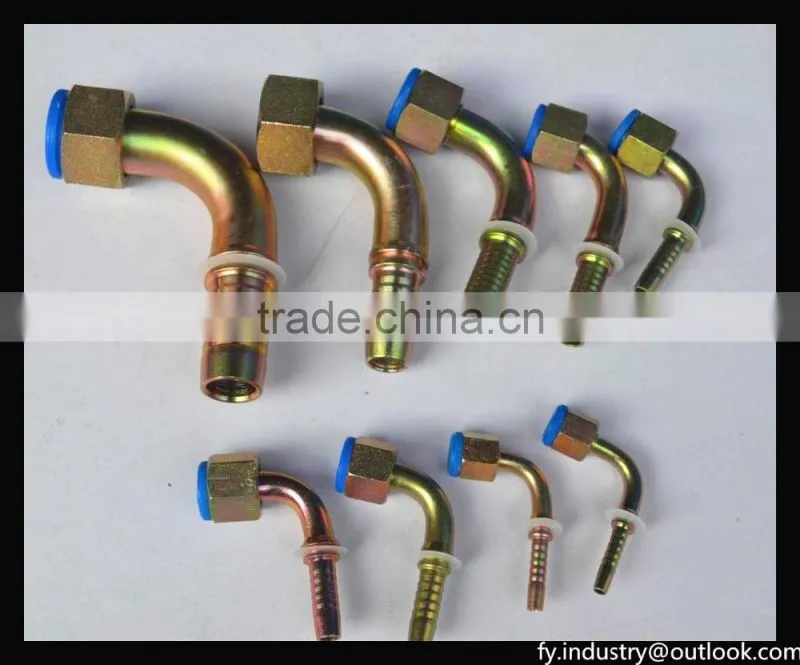 Female Thread Swaged Hydraulic Hose pipe Fittings