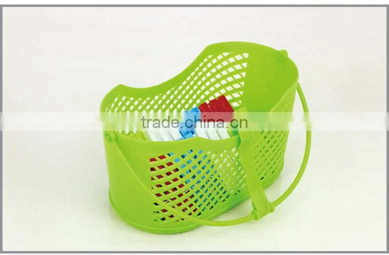 best price with stable quality hold small lundries basket clothes with Plastic Basket