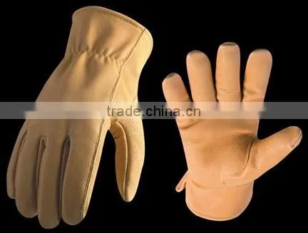 Sunnyhope dubai importers of cheap leather safety working gloves