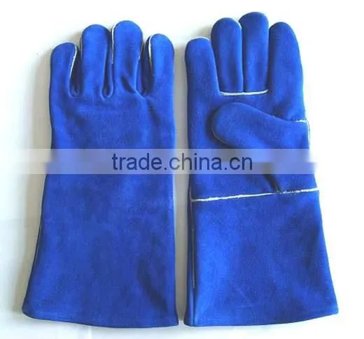 14" 16" Red Leather Welding Gloves for welders
