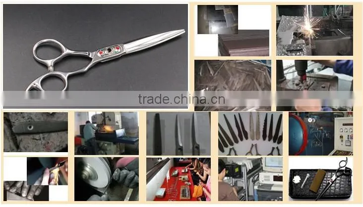 Hot Selling Promotional Hair Scissors Set, 6 inch Hair Cutting and Thinning Shears