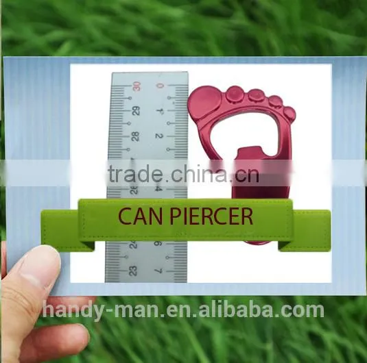 D Shaped Aluminum Carabiner Mini Keychain