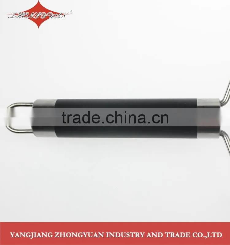 High quality stainless steel potato masher with rubber handle