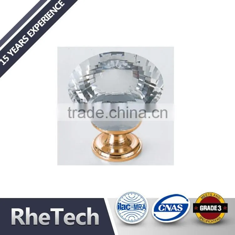 Factory supply wholesale knobs and pulls crystal cabinet knob