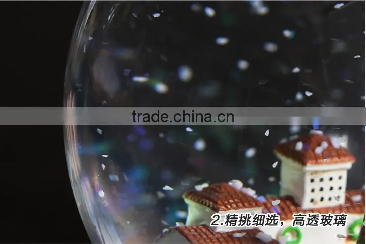 Polyresin decoration snow globe Gifts snow globe Wholesale