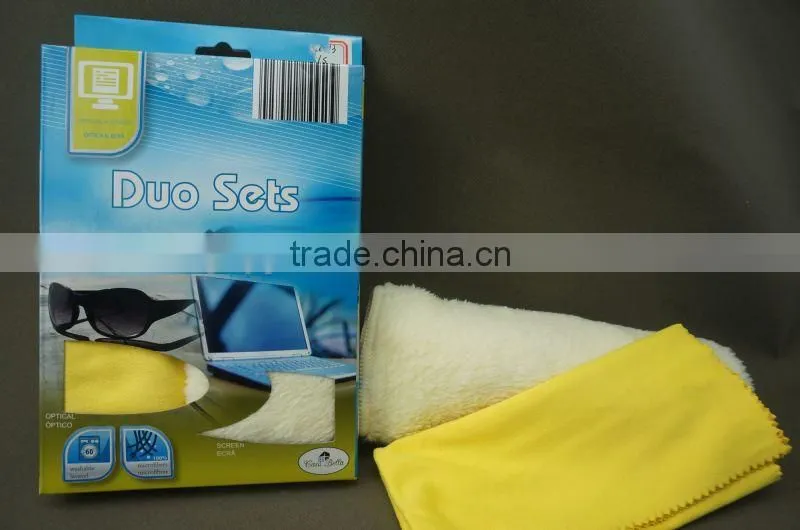 superb for glass&lens cleaning/cleaning cloth microfiber